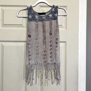 U.S.A. Flag tank top
